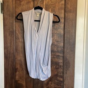 Banana Republic Gray Sleeveless Top - Size Medium